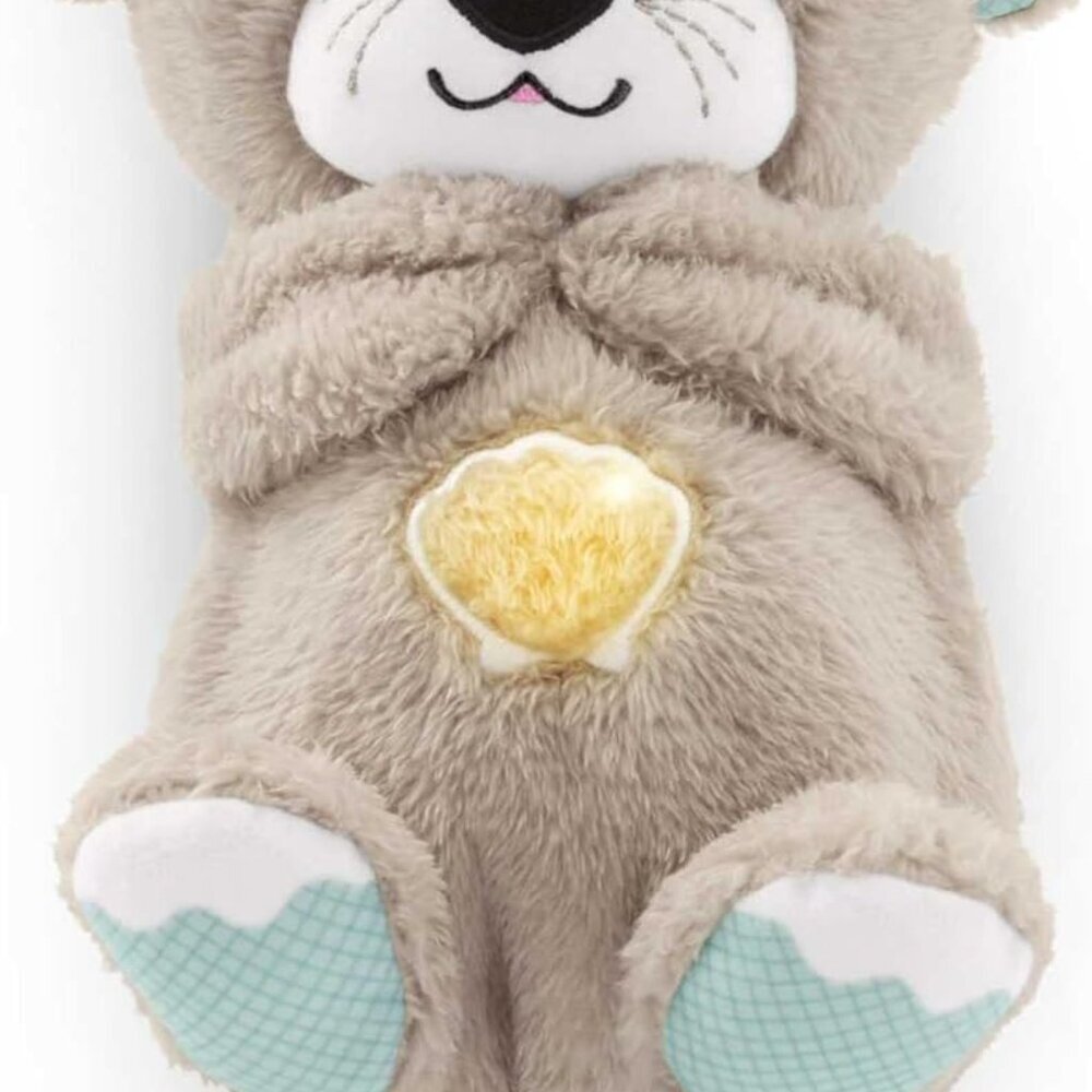 Baby Toy Soothe 'n Snuggle Otter Portable Plush Sound Machine with Music Lights